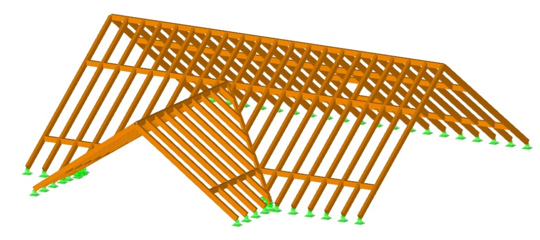 Cobertura em madeira