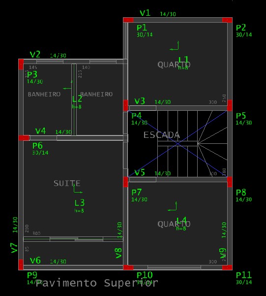 Estrutura de concreto armado
